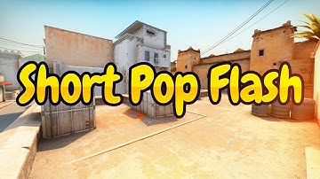 New Dust 2 Pop Flash to Blind Enemies on A Site