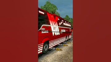 Scania Kallada bus on Speedbraker 😲😲 #shorts