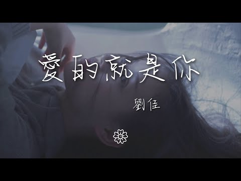 劉佳 - 愛的就是你『可愛女孩 天上星星我爲你摘』【動態歌詞Lyrics】