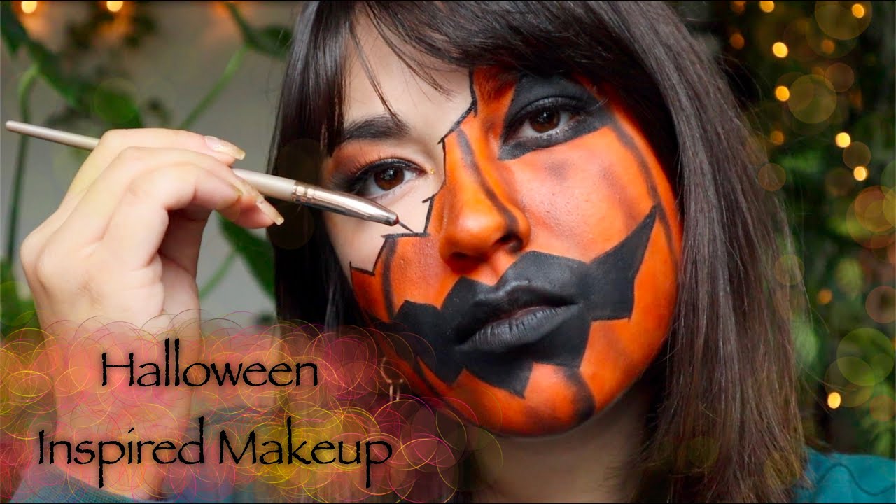 Jack-o-lantern | Halloween Inspired Makeup - YouTube