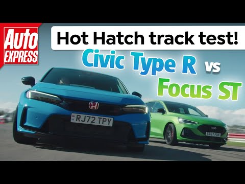 Auto Express Track Battle – Honda Civic Type R vs Ford Focus ST