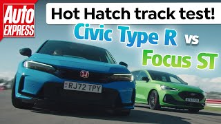 Auto Express Track Battle Honda Civic Type R Vs Ford Focus St