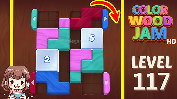 Color Wood Jam Level 117 Solution Walkthrough