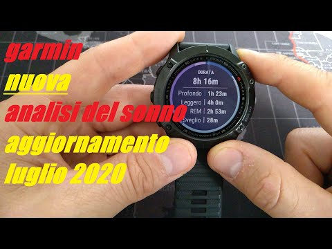 Garmin - Analisi del sonno e body battery come funzionano?