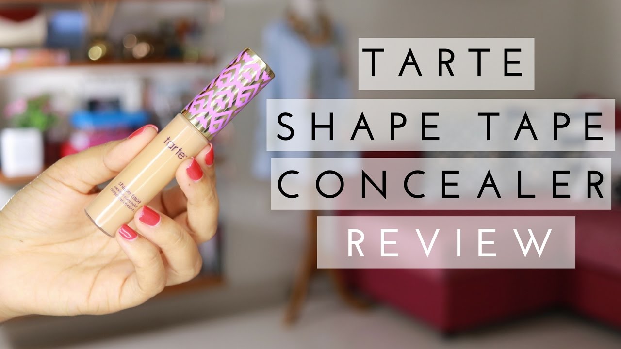 El mejor concealer según Youtube | Tarte Shape Tape Review - YouTube
