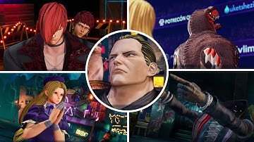 KOF XV - All Character Story Interactions