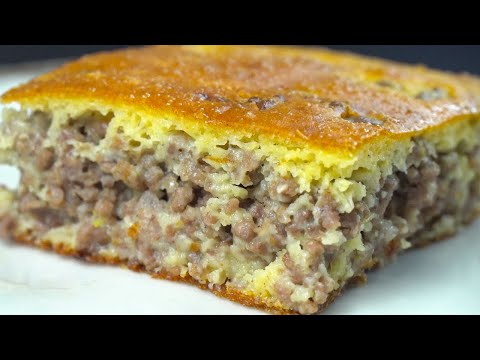 Что приготовить из фарша? Посмотрите, насколько вкусным стал этот ужин. Салатик бы еще к нему