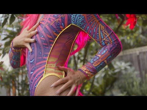 Nixi Killick Augmented Reality Activated Fashion Dune Raiders. - video from Nixi Killick