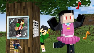 Becoming TINY To Find My Friend's Secret in Minecraft