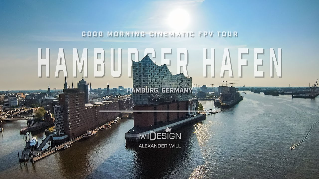 Elbphilharmonie und Landungsbrücken | Cinematic FPV | Hamburg, Germany | 4K UHD