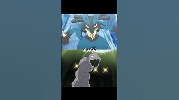 P.T Round 1/Battle 14 #pokemon #onix #lucario