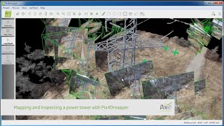 Pix4D - Mapping and Inspecting a power tower // 2014