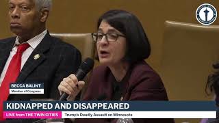 Rep. Becca Balint Calls Out Trump’s Deadly Assault on Minnesota Communities