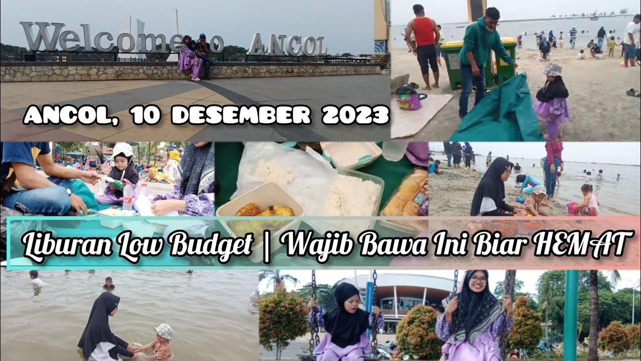 PANTAI ANCOL JAKARTA 2023 || Liburan Low Budget Wajib Banget Bawa Ini Biar Hemat ⁉️