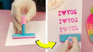 DIY stamp in very easy steps || How to make stamp at home