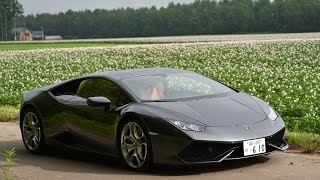 ランボルギーニ「ウラカンＬＰ６１０－４」試乗＝北海道で高い動力性能体験