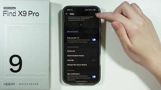 OPPO Find X9/X9 Pro: How to Connect with Tablet with O+ Connect (Multi-Screen Connect)