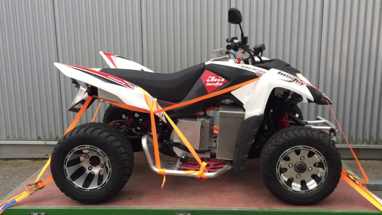 Quad Umbau auf Elektroantrieb 48V 15Kw 9,2Kwh Akkus 25Kw peak 110Nm