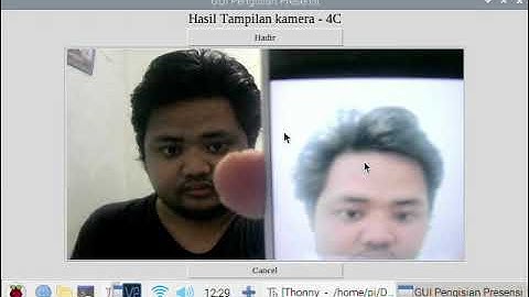 SISTEM PENGISIAN PRESENSI BERBASIS PENGENALAN WAJAH MENGGUNAKAN METODE CONVOLUTIONAL NEURAL NETWORK