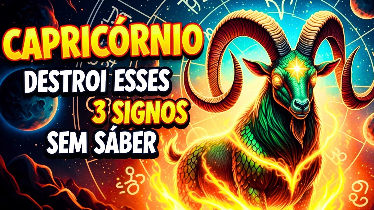 Os 3 Signos Que Capricórnio DESTRÓI Sem Perceber (E Eles Nem Sabem)
