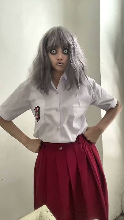 HANTU GADIS BALON & MAWAR KUNTILANAK MERAH REBUTAN MAU MANDI #shorts