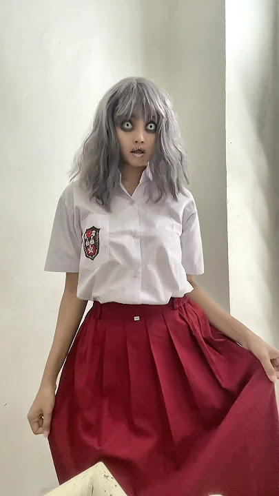 HANTU GADIS BALON & MAWAR KUNTILANAK MERAH REBUTAN MAU MANDI #shorts
