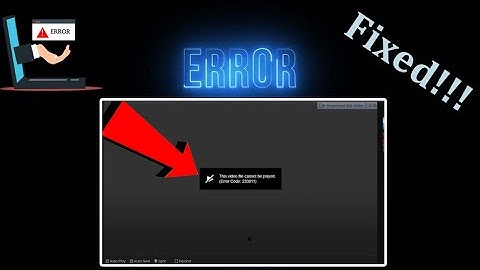 5 Expert Ways- Fix This Video Cannot Be Played Error Code 233011 | Rescue Digital Media
