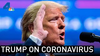 Watch Live: President Trump Set to Address Nation on Coronavirus Outbreak