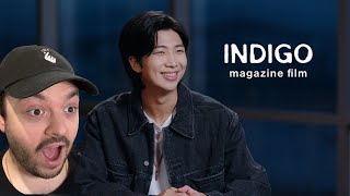 RM of BTS Indigo Album Magazine Film Reaction