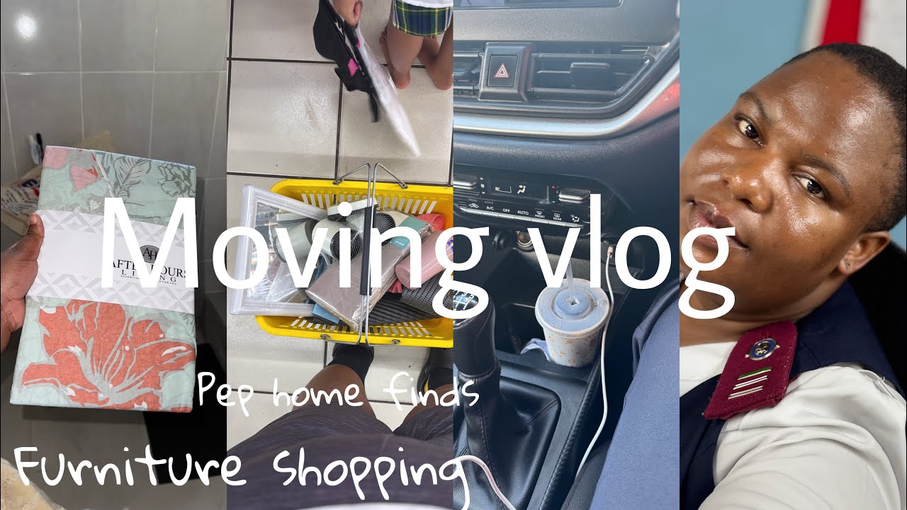 Moving into a small studio/ bachelor pat|| Furniture shopping|| Pep home finds|| South African YT