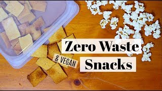 ZERO WASTE SNACKS | Healthy Road Trip Snacks