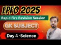 UPSC EPFO 2025 || rapid revision session day 4 #upsc #epfo