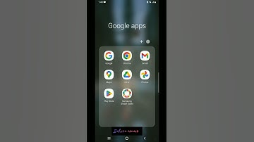 how to give a name to your folder in any android #samsung