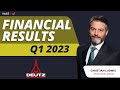 DEUTZ AG Financial Results Q1 2023 | Business Growth &amp; Strategic Alliances with IR