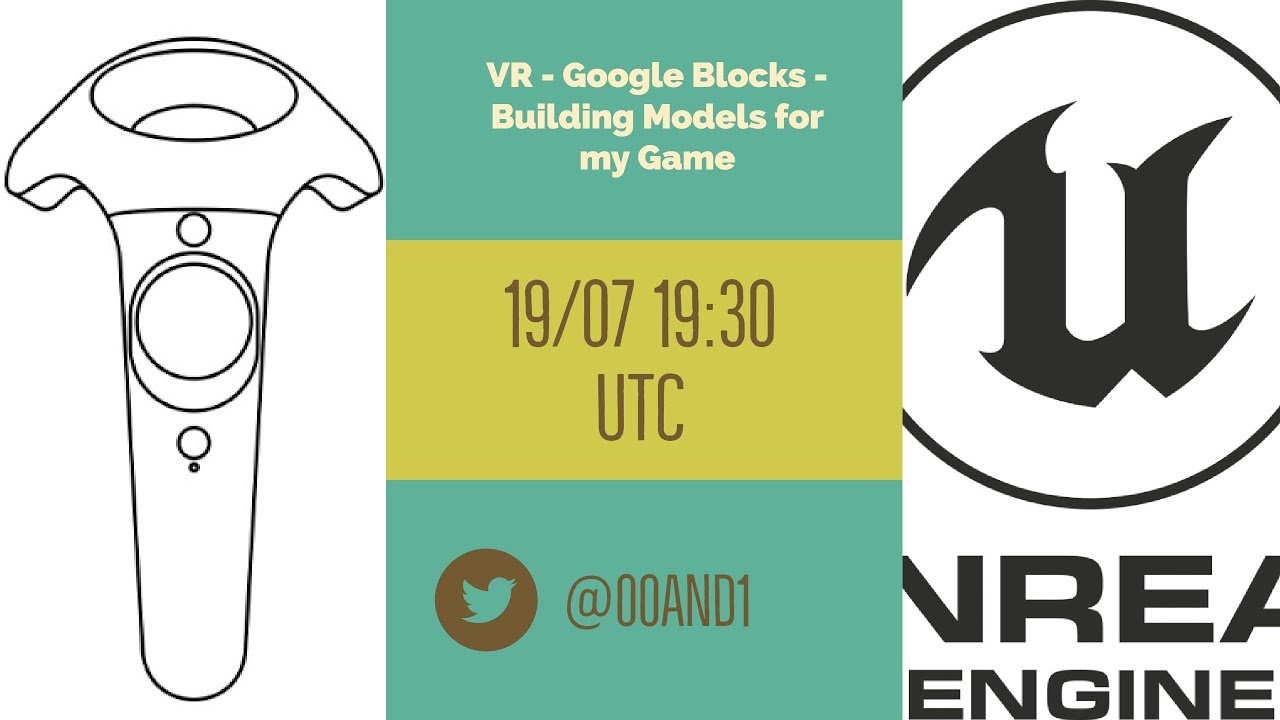 [UE4] VR Game | Building Models in Google Blocks - YouTube
