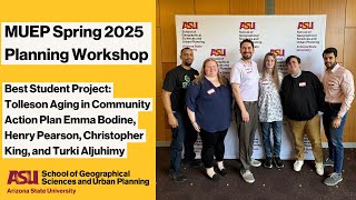 APA AZ Planning Conference 2025 - Best Student Project: Tolleson Aging in Community Action Plan