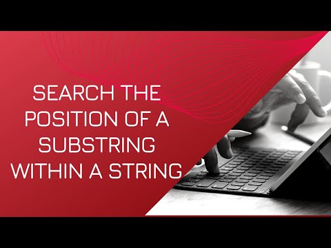 Search the position of a substring within a string | Coding Questions