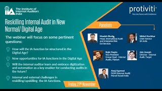 Webinar: Reskilling Internal Audit in New Normal / Digital Age