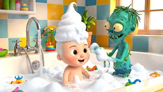Learn To Wash The Bath Song For Kids Monster Song Baby Zoki Nursery Rhymes & Kids Songs