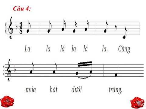Học hát: Cùng múa hát dưới trăng - Âm nhạc lớp 3