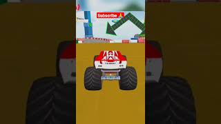 Monster Truck Mega Ramp Impossible Driver Extreme Challenge #shorts #short #shortvideo screenshot 5