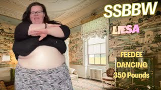 SSBBW Liesa 💃 Feedee Weight Gain Beauty Dancing with Positivity & Joy! |  Feedee Love & Positivity screenshot 5