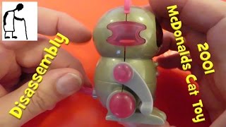 2001 McDonalds Happy Meals Robo-Chi Pets Meow-Chi - Disassembly