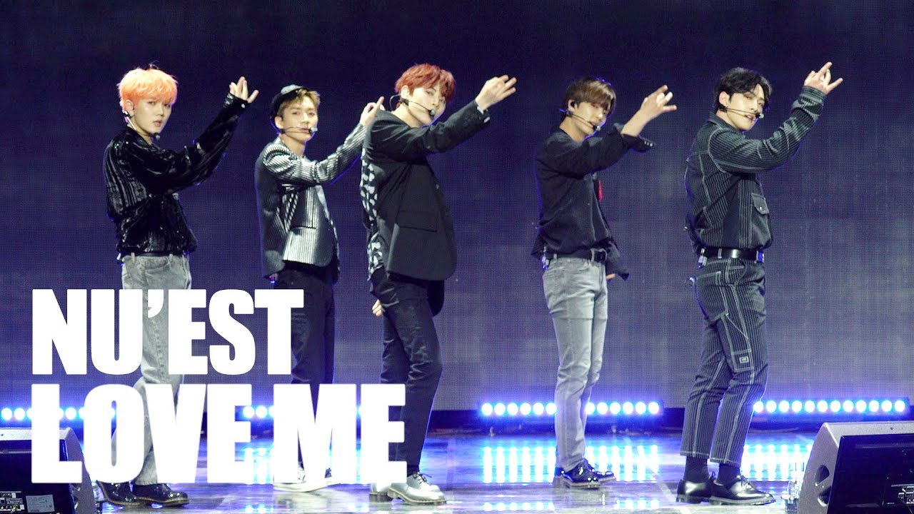 [4K]NU'EST - 'LOVE ME', 뉴이스트 타이틀곡 '러브미'  @STAGE SHOWCASE