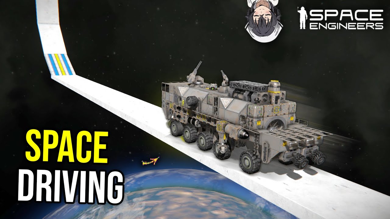 This is How to Drive Trucks With Wheels in Space, Space Engineers - YouTube