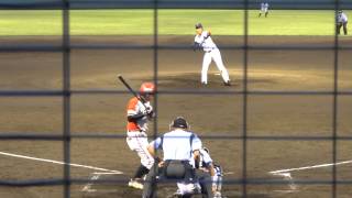 2012/8/13 眞下貴之 (横浜DeNA) vs 平野進也 (新潟アルビBC)