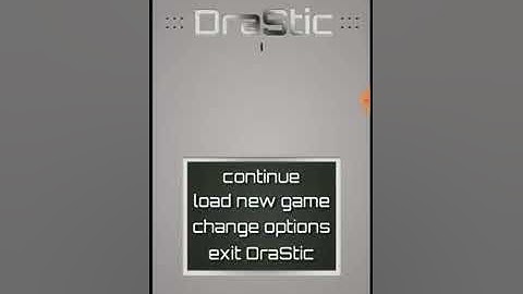 Drastic ds emulator(World