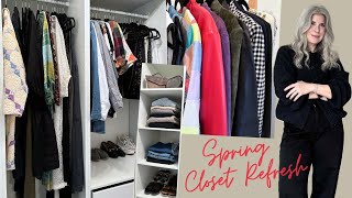 Spring Closet Reset ~ Minimalist Wardrobe Declutter & Organization