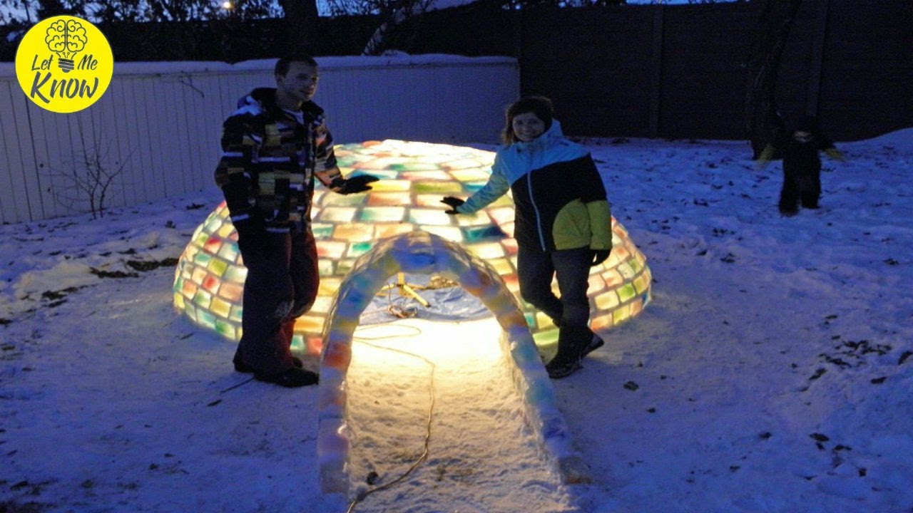 unexplained variance What This Couple Built In Their Snowy Backyard Made Me Insanely Jealous Seriously Wow