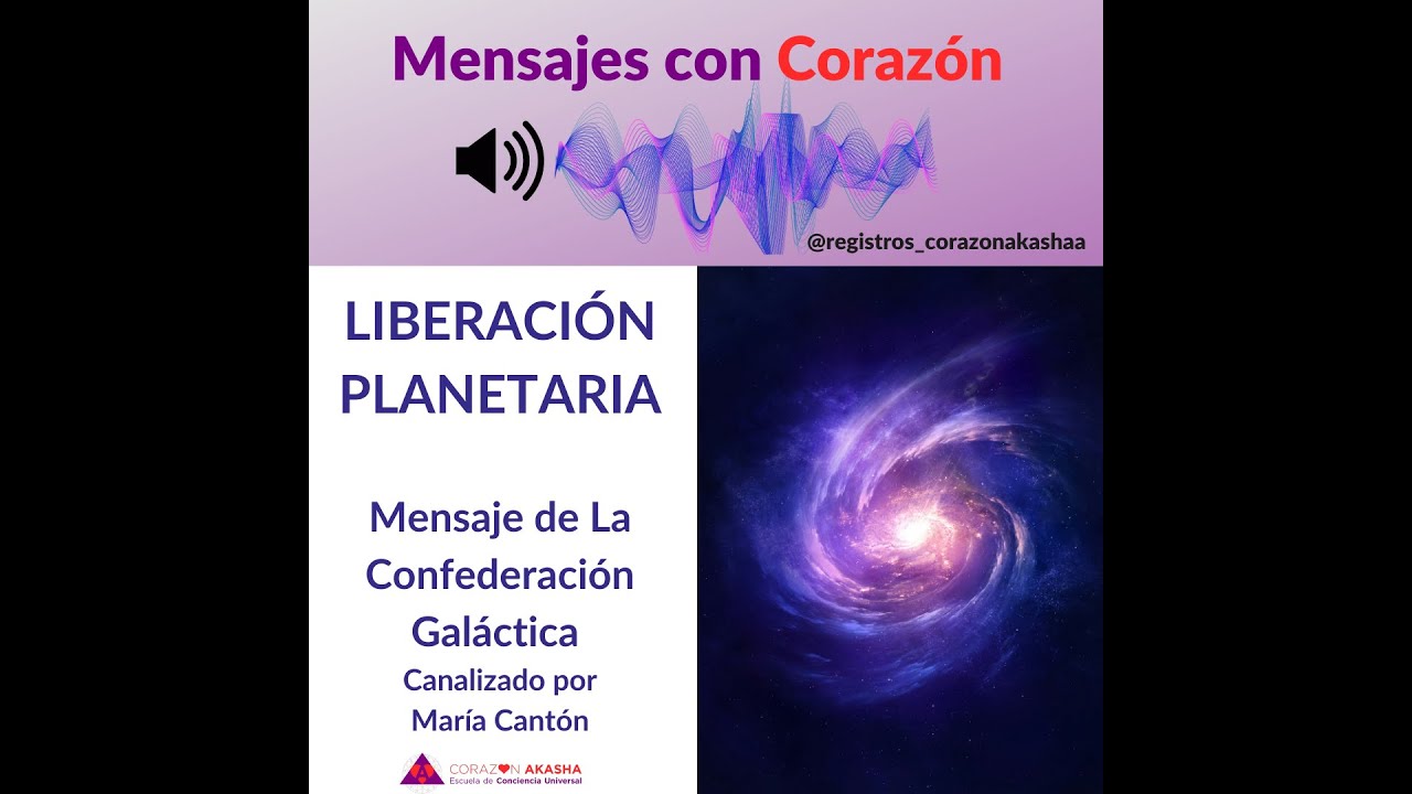 Mensaje de La Confederación Galáctica - Liberación planetaria - YouTube